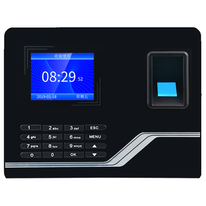 Máquina de reloj de tiempo de huellas dactilares TCP IP inteligente con pantalla HD para el seguimiento de asistencia de empleados - Product Image 1