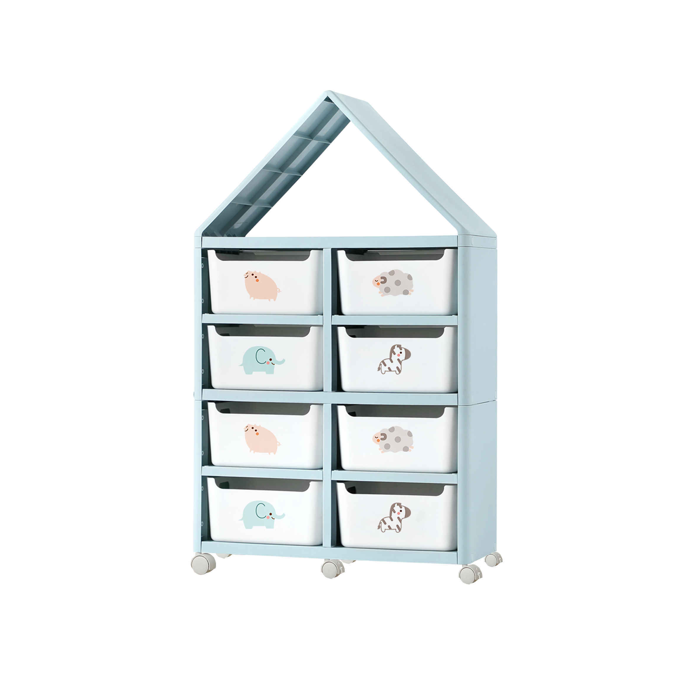 With 8 chair: 650*260*1080mm