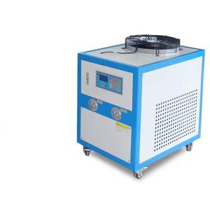 Kontrolörü fabrika fiyat küçük soğutma endüstriyel sirkülasyonlu su soğutmalı soğutucu kanatlı bakır boru + düşük gürültü dış Rotor fanı - Product Image 1
