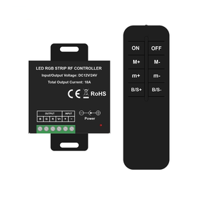 RF LED RGB Controller Schalter 8 Tasten RF Fernbedienung DC12 24V Kunststoffs chale für LED Strip Light Lampe - Product Image 1
