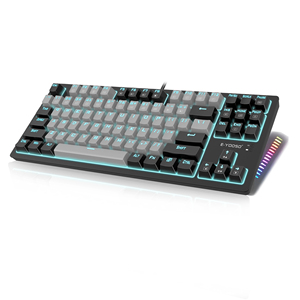 Gaming-Tastatur tkl Wired 87 Keys Gaming-Tastatur Red Switch-Tastatur für PC Gamer-Computer - Product Image 2