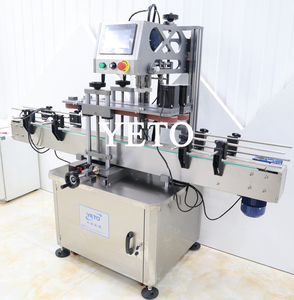 Yeti Mesin Penyegel Capping Otomatis, dengan Tutup Pengumpan untuk Mesin Capping Sekrup Otomatis Botol Kaca