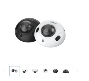 IPC-HDBW3541F-AS-S2 Dahua WizSense 5MP 30m IR Mini Vandalproof 2.8mm AI Audio SMD 4.0 Perimeter Protection Dahua Ip Camera PoE - Product Image 2