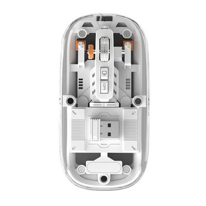 Popular Appearance Hot Selling Wireless Bluetooth Transparent <strong>Mouse</strong> Tablet Laptop Office <strong>Use</strong> Rechargeable Silent <strong>Mouse</strong> Portable - Product Image 2