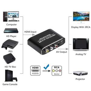Mini HDMI a AV RCA compuesto convertidor de Audio y Video CVBS convertidor Full HD 1080P Para Fire TV Stick Chomecast - Product Image 6