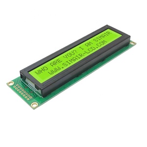 Serial IIC / I2C / TWI 2402 2402 24*02 Zeichen LCD-Modul Anzeige feld Gelb Grün Blau mit Hintergrund beleuchtung für Arduino