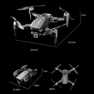 Dowellin kamera ile 2.4G 4CH RC Drone profesyonel 4K kamera WIFI FPV ile fırçasız Motor Quadcopter çift kamera Drones - Product Image 5
