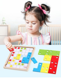 C02247 <strong>Logical</strong> Thinking Training <strong>Logical</strong> Thinking Box Game Suite Cultivate PatienceBuilding Blocks Jigsaw Wooden Toys