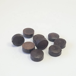 Xmlivet Brown Color 13mm/14mm Mono-layer Radian Shape Water Buffolo Leather <strong>Tip</strong> for Billiard Cues Billiards Pool Cue <strong>Tips</strong> - Product Image 3