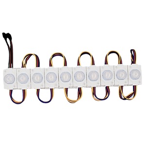 Backlighting yüksek lümen IC flaş RGB enjeksiyon kalıplı kare mini renkli 2835 alçak gerilim su geçirmez led modülü reklam - Product Image 1