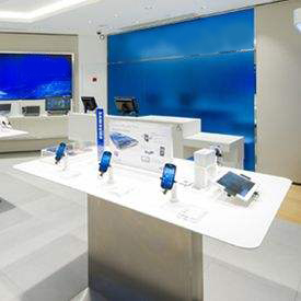 Muebles de tienda al por menor para teléfono móvil tienda decoración con pantalla accesorio de teléfono y computadora tabla contador - Product Image 4
