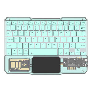 Teclado retroiluminado Teclado táctil inteligente inalámbrico para iPad Tablet Teléfono Android