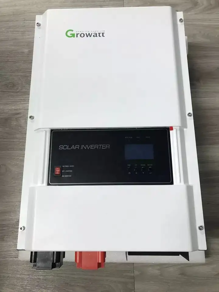 Growatt 12kw Inverter a fase divisa Dvm versione usa convertitore fotovoltaico di backup Inverter solare 8kw di potenza 6kw del sistema solare