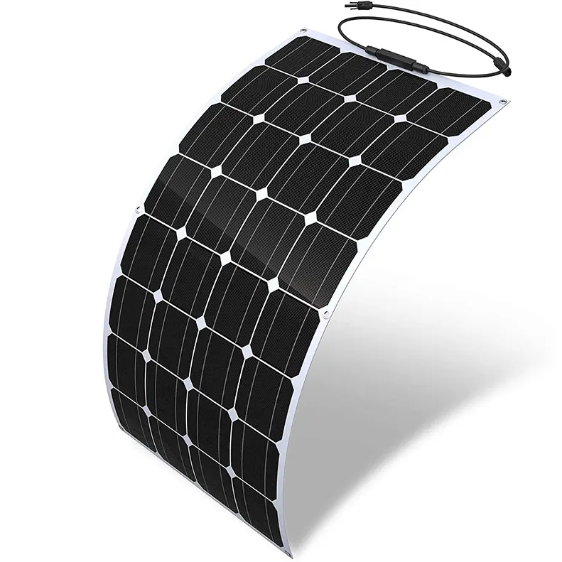 Wholesale Flexible Solar Panels For Home Solar Energy System Waterproof 95W-260W Thin Film Flexible Roofing Solar Panels