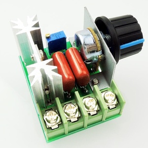 2000W 50-220V AC 25A SCR regolatore di velocità del motore modulo regolabile regolatore di tensione PWM modulo interruttore del motore di temperatura - Product Image 2