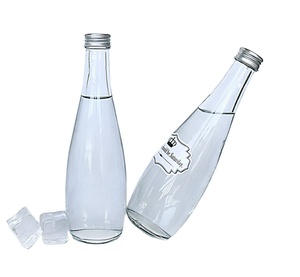 Best Sales Reusable Luxury Hotel Use 330ml 500ml <strong>1L</strong> Transparent Color Water Juice Bottle Environment Friendly With Logo Printed - Product Image 1