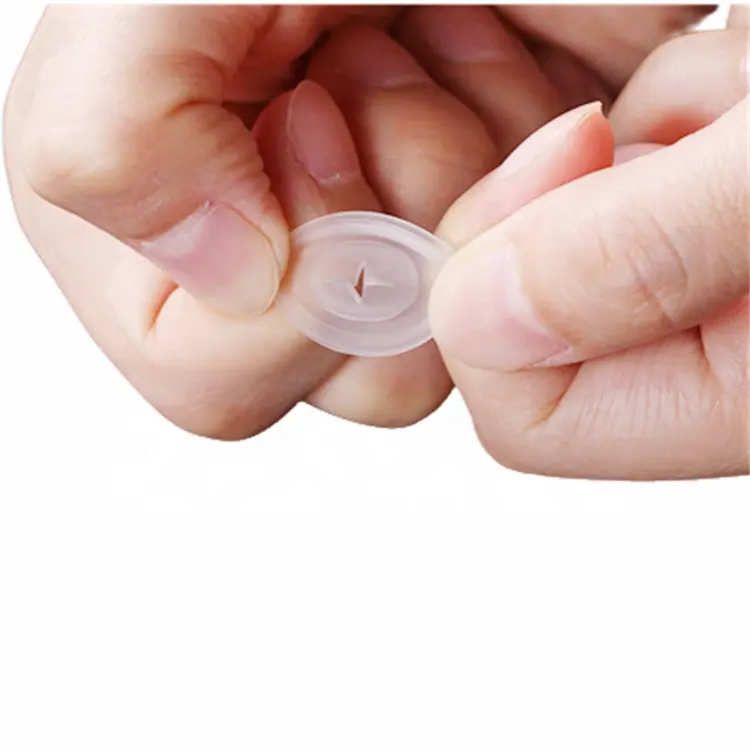 Joint de soupape de chasse en Silicone de qualité alimentaire sur mesure, vanne à fente transversale de 9.8mm clapet anti-retour unidirectionnel