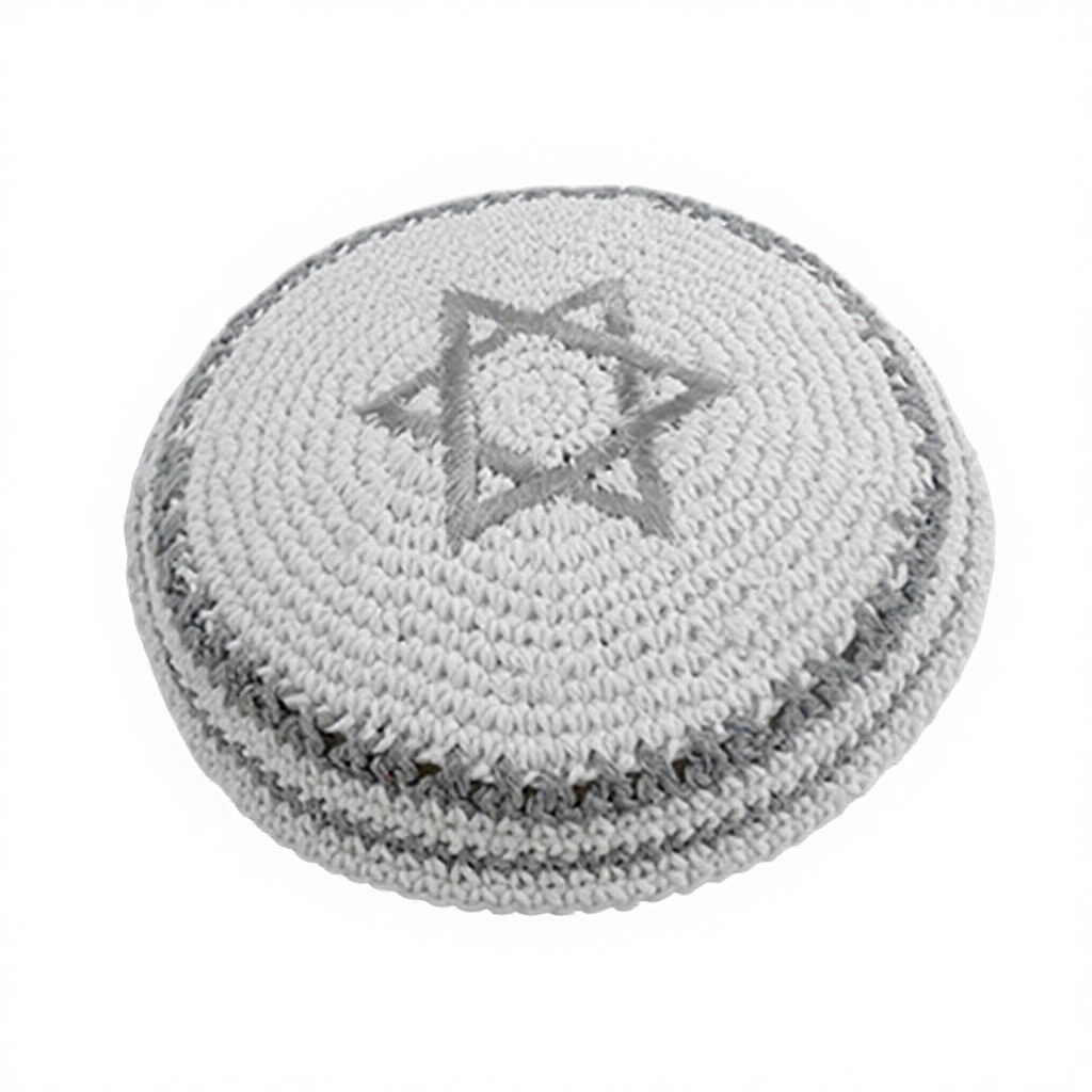 Blanc +lt.gris 19cm