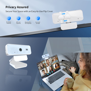 OEM USB <strong>Web</strong> <strong>Camera</strong> 2K Auto Focus Full HD with Built-in Microphone 5MP 1080p Webcam for Online Lessons - Product Image 3
