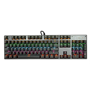 Teclas personalizadas de dos colores, 104 teclas, Teclado mecánico para juegos con cable, juego de retroiluminación LEB, Teclado mecánico para jugadores