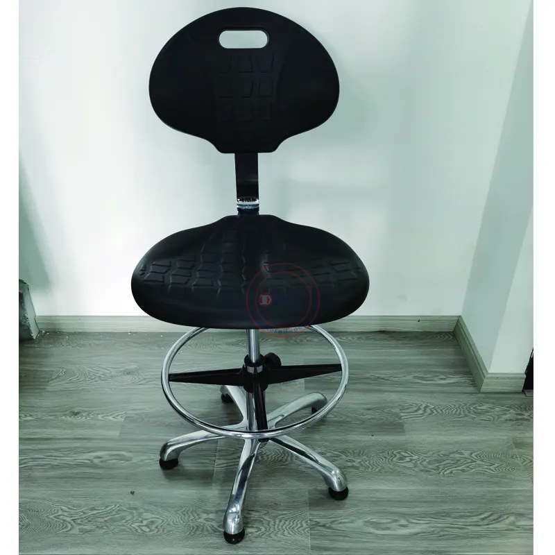 Дизайнерское производство, офисные стулья ESD, промышленные швейные поворотные антистатические полиуретановые лабораторные подъемные стулья