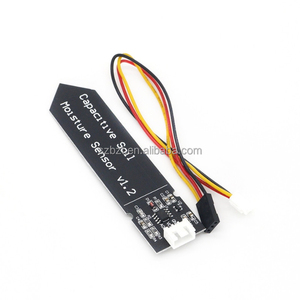 Das kapazitive Bodenfeuchte sensor modul ist nicht korrosions beständig. Breite Spannung 3,3 ~ 5,5 V Geeignet für Arduino