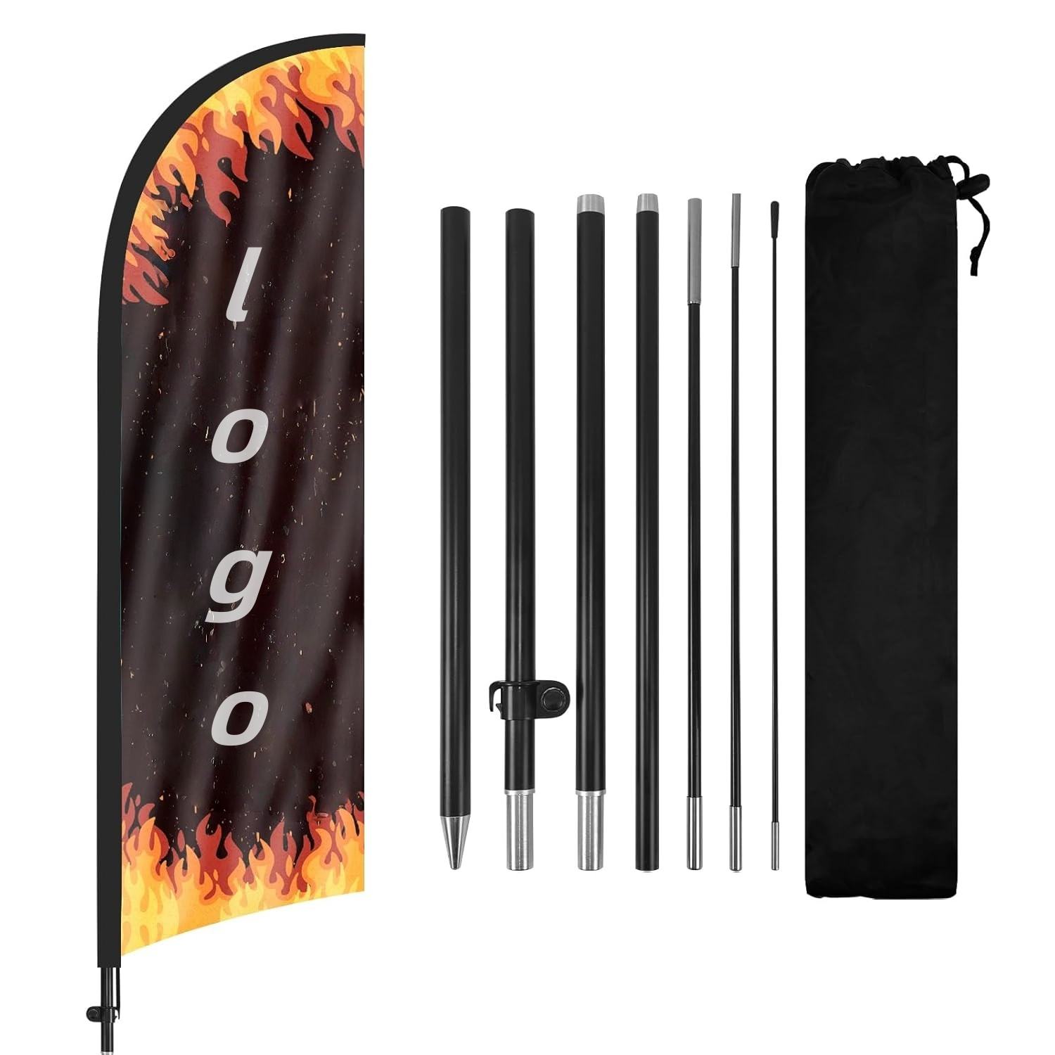 Flag pole not included