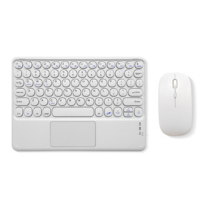 Combo de teclado y ratón inalámbrico Bluetooth ultrafino de 10 y 11 pulgadas para Tablet PC iPad can OEM patrón de varios idiomas - Product Image 6