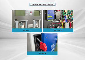 Hipech Automatic <strong>Fuel</strong> Dispenser With 200 Liter Tank Capacity for Gas Stations and Commercial <strong>Use</strong> - Product Image 4