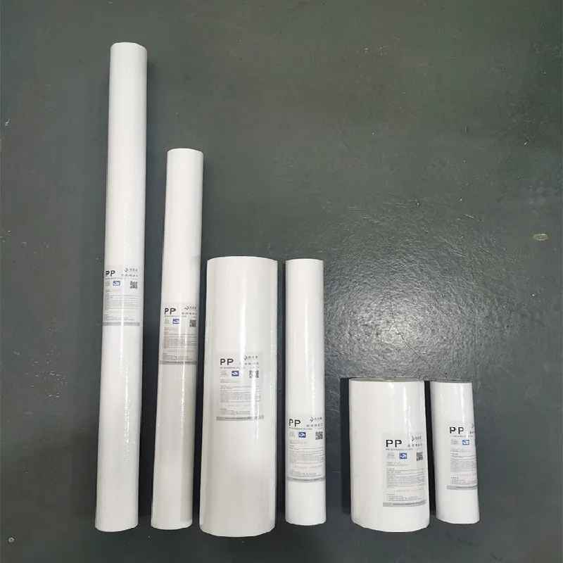 Cartuccia a fusione da 20 pollici 1 Micron 5 Micron PP filtro sedimenti per pre-filtrazione negli impianti di trattamento delle acque