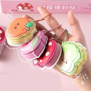 Cute Cartoon Portable Mini <strong>Notebook</strong> Decompress Relief Pinch Sticky <strong>Notes</strong> Students Portable Preparation Sticky <strong>Notes</strong> <strong>with</strong> Chain - Product Image 5