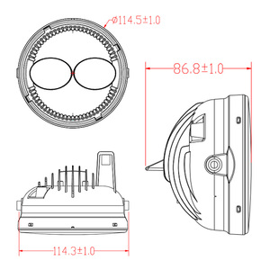 Ford araba aksesuarları için beyaz <span class=keywords><strong>LED</strong></span> sis farları ön tampon sürüş lambası için 2009-2014 Ford F-150 Ranger
