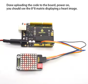 Hochwertiges Keyes tudio 8x8 LED-Matrix modul Adresse für Arduino auswählen - Product Image 4