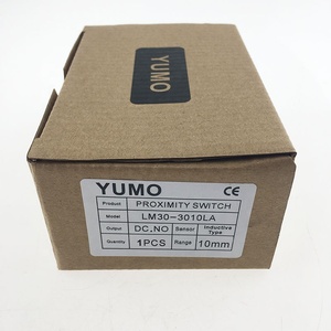 Sensor YUMO Distancia de detección de 10mm Tipo de cilindro Interruptor de proximidad inductivo DC 6-36V - Product Image 3