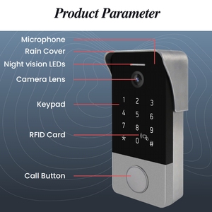 Tuya Smart Villa Lösung Farbvideo-Tür sprechanlage mit IP-Gate-Gegensprechanlage TCP Network Entry Türklingel mit Kamera - Product Image 3