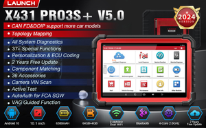 LAUNCH X431 Pro3s V5.0 Auto OBD2 Scanner Code Reader Volle Systeme ADAS Diagnose tool mit Batterie leistung Englische Sprache - Product Image 3