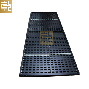 Thép đục lỗ tấm hiển thị giá liền mạch kim loại dọc sàn gạch với dày thẳng đứng mẫu hiển thị đứng - Product Image 5