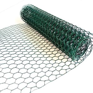 Rete esagonale per rete di rete metallica con rivestimento in PVC per filetto di ferro zincato, - Product Image 3