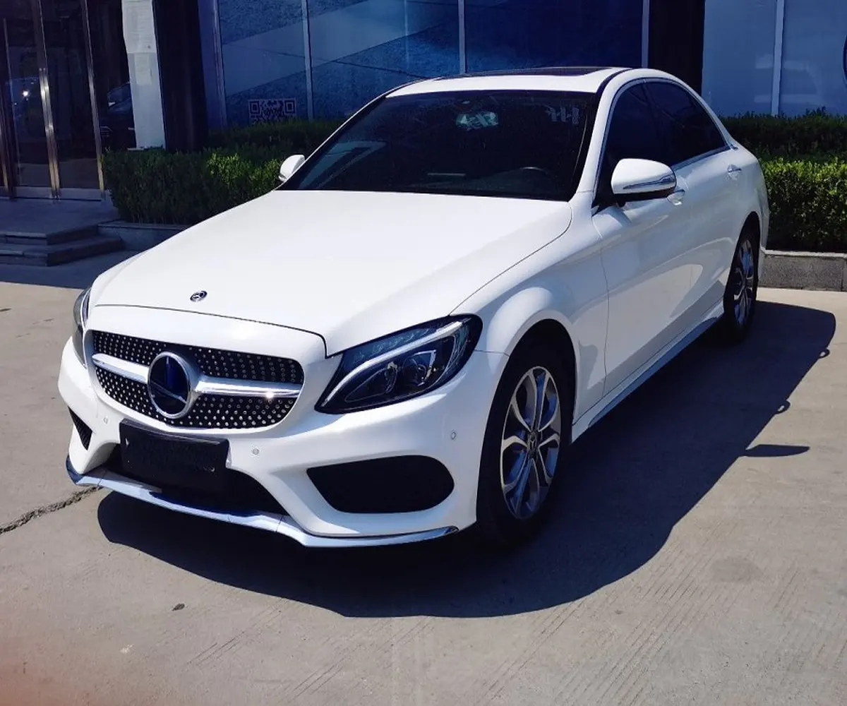 Mercedes için spor versiyonu yüksek kaliteli butik araba toptan satış. benz c-class 2017 modeli Facelift C 180 L moda LED