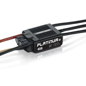 Hobbywing Platinum 40A V4 Brushless Electronic Speed Controller ESC for <strong>RC</strong> Drone <strong>Heli</strong> <strong>FPV</strong> Multi-Rotor - Product Image 1