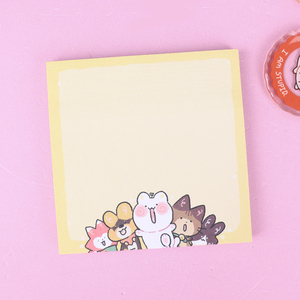 个性化定制备忘录记事本定制形状打印Kawai可爱记事本便签定制记事本 - Product Image 1