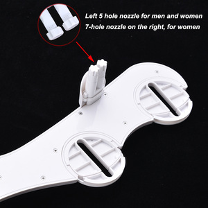 Sıcaklık göstergesi ile yeni Model akıllı tuvalet kapağı ABS takılı bide sıcak soğuk su çift meme kadınsı popo yıkama için - Product Image 4