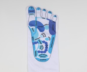 Akupunktur tedavisi çorap basınç noktası ayak masajı çorap - Product Image 3