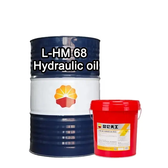 Aceite hidráulico marca KUNLUN Iso 68, aceite hidráulico al por mayor, aceite hidráulico de lubricación Premium, aceite hidráulico de 200L 68, venta al por mayor