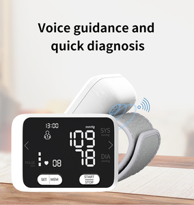 Dijital akıllı otomatik bilek kan basıncı monitörü BP makinesi metre tansiyon aleti otomatik Tensiomtros modeli manşet plastik - Product Image 4