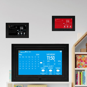Wifi Weather <strong>Forecast</strong> ,Temperature and Humidity Display With 7 Inch Digital Calendar Day Clock, Smart Weather Station - Product Image 2