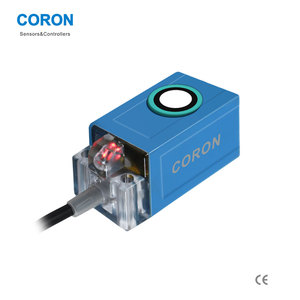 CORON QF25L Quadratischer Ultraschalls ensor schalter Reflektieren der Typ mit 1 Meter Abstand NPN PNP Analog 4-20mA 0-10V RS485 Ausgang - Product Image 2