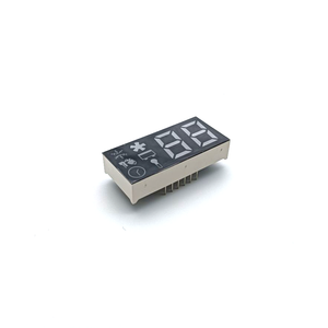 Pantalla LED de dígitos para interiores a todo color/Personalizar pantalla LED de 7 segmentos para temperatura/tiempo electrodoméstico