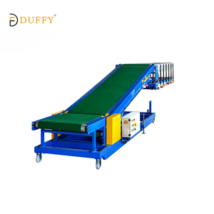 Heavy Duty <strong>Automatic</strong> Belt Climbing <strong>Conveyor</strong> Belt Machine With Roller <strong>Conveyor</strong> for <strong>Loading</strong> <strong>Unloading</strong> - Product Image 2