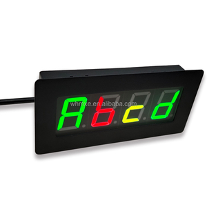 Alloggiamento in lega di alluminio di qualità Display a sette segmenti a 4 cifre Display da 1.2 pollici Display multicolore - Product Image 1